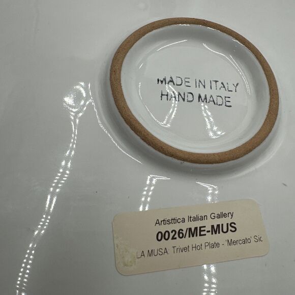 Vintage LaMusa Mercato Trivet Hot Plate Watermelon Fruit 9.5x7.5” - Picture 5 of 5